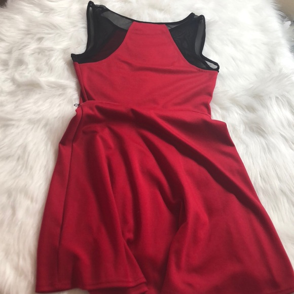 Guess Fit & Flare Scuba Dress - Picture 3 of 6